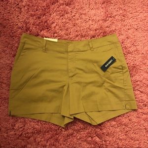 Old Navy Khaki Stretch Shorts